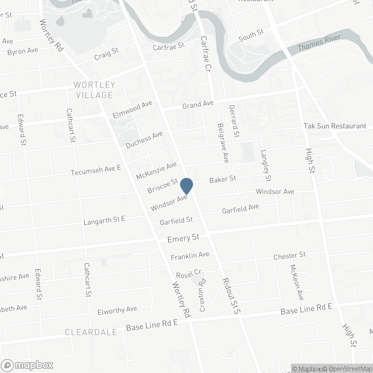 251 RIDOUT STREET S, London, Ontario N6C 3Y5